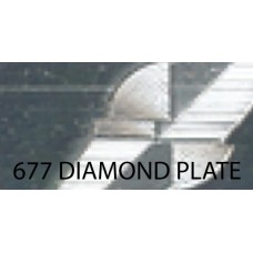 Diamond Plate Universal 3.0-mil metallized vinyl