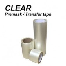 TIMBER! Application Tape Clear Poly. Med. Tack 24"X300'